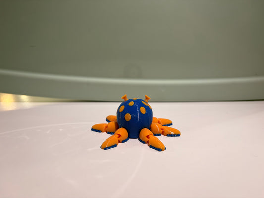 Flexie Pencil Topper Squid