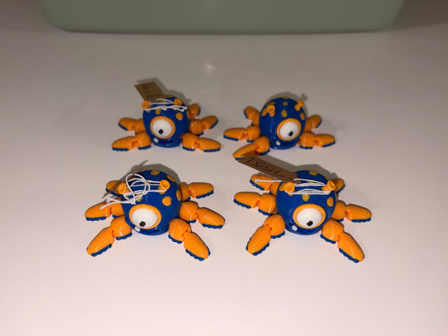 Flexie Pencil Topper Squid